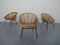 French Bamboo Chairs, 1970s, Set of 3, Image 2