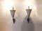 French Brass Wall Sconces from Lunel, 1950s, Set of 2 6