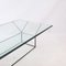 Vintage Italian Glass and Steel Coffee Table, 1970s 12