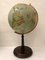 Vintage Relief-Globus von Vallardi 1