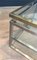 Vintage Chrome and Brass Coffee Table, 1970s, Image 7