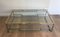 Vintage Chrome and Brass Coffee Table, 1970s, Image 12