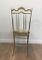 Neo-Classical Brass Chairs, 1970s, Set of 4, Image 3