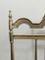 Neo-Classical Brass Chairs, 1970s, Set of 4, Image 13