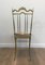 Neo-Classical Brass Chairs, 1970s, Set of 4 7