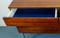 Small Vintage Chrome & Rosewood Sideboard, Image 4