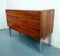 Small Vintage Chrome & Rosewood Sideboard 3