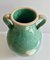 Handmade Blue-Green Glazed Terracotta Pot By Golnaz, Image 4