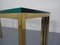 Table Console en Chrome et Laiton, France, 1970s 15