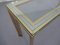 French Chrome & Brass Glass Console Table, 1970s, Image 11