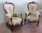Vintage Walnut Lounge Chairs, Set of 2 3