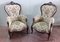 Vintage Sessel aus Nussholz, 2er Set 5