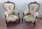 Vintage Walnut Lounge Chairs, Set of 2 5