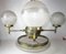 Große Art Deco Deckenlampe, 1900er 9