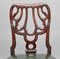 19th-Century Carved Mahogany Side Chairs, Set of 2 2