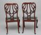 Chaises d'Appoint en Acajou Sculpté, 19ème Siècle, Set de 2 5