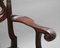 19th Century Carved Mahogany Chairs, Set of 4 4