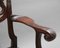 19th Century Carved Mahogany Chairs, Set of 4, Image 4