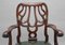 Sedie in mogano intagliato, XIX secolo, set di 4, Immagine 2