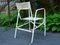 Vintage Perforated Steel Garden Chairs, Set of 3, Image 9