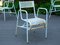 Vintage Perforated Steel Garden Chairs, Set of 3 12