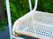 Vintage Perforated Steel Garden Chairs, Set of 3, Image 8