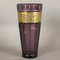 Art Nouveau Violet Glass Vase by Ludwig Moser for Moser Glassworks, 1900s 3
