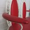 Vintage Metal Bench Set with Two Chairs 5
