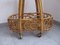Small Rattan & Bamboo Serving Trolley, 1950s, Image 14