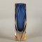 Italian Murano Glass Sommerso Vase, 1950s 3