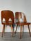 Beech Chairs by Oswald Haerdtl for TON, 1950s, Set of 4 4