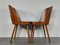 Beech Chairs by Oswald Haerdtl for TON, 1950s, Set of 4 6