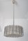 Mid-Century Ice Glass Chandelier from Kaiser Leuchten, Image 1