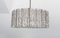 Mid-Century Ice Glass Chandelier from Kaiser Leuchten, Image 7