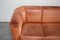 Vintage Cognac Palais Stoclet Leather Sofa by Josef Hoffmann for Wittmann 16