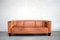 Vintage Cognac Palais Stoclet Leather Sofa by Josef Hoffmann for Wittmann 1