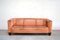 Vintage Cognac Palais Stoclet Leather Sofa by Josef Hoffmann for Wittmann 21