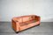 Vintage Cognac Palais Stoclet Leather Sofa by Josef Hoffmann for Wittmann 7