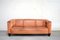 Canapé Palais Stoclet Vintage en Cuir Cognac par Josef Hoffmann pour Wittmann 22