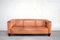 Vintage Cognac Palais Stoclet Leather Sofa by Josef Hoffmann for Wittmann 22
