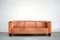 Vintage Cognac Palais Stoclet Leather Sofa by Josef Hoffmann for Wittmann 2