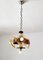 Lámpara de araña italiana Mid-Century de cristal de Murano de Toni Zuccheri para Mazzega, años 60, Imagen 5