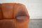 Vintage Cognac Palais Stoclet Leather Lounge Chair by Josef Hoffmann for Wittmann 17