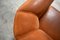 Fauteuil Palais Stoclet Vintage en Cuir Cognac par Josef Hoffmann pour Wittmann 32