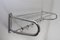 Bauhaus Style Polished Aluminum Coat and Hat Rack, 1940s 2