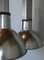 Large Industial French Pendant Lights from Mazda, 1970s, Set of 2 2