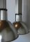 Large Industial French Pendant Lights from Mazda, 1970s, Set of 2, Image 2