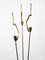 Mid-Century Modern German 3-Flamed Floor Lamp, 1950s, Image 10