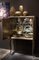 Eden Bar Cabinet with Two Leather Doors & Embroidery by Giorgio Ragazzini for VGnewtrend 6