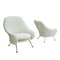 White Italian Armchairs by Marco Zanuso for Arflex, 1950s, Set of 2 5